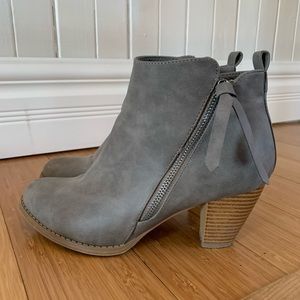 Justfab ankle booties